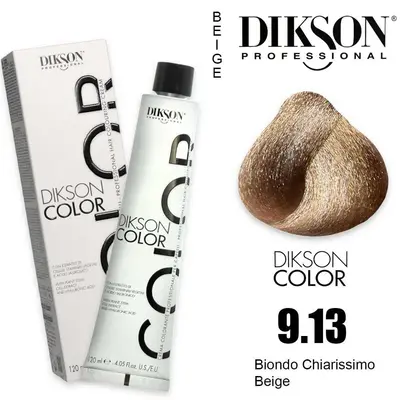 Dikson Color 120 Ml 9.13 Very Light Blonde Beige