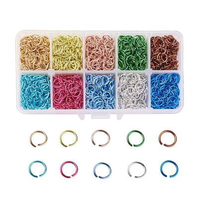 Aluminum Wire Open Jump Rings