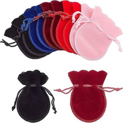 50 Pcs Velvet Bags