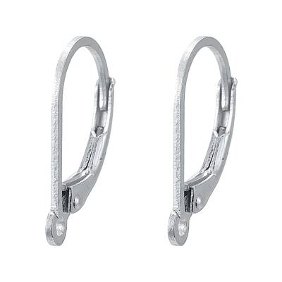 925 Sterling Silver Leverback Earrings