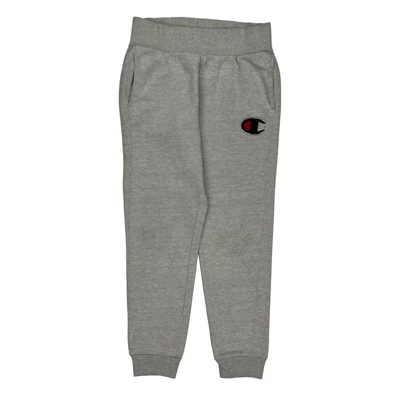 Reverse Weave Champion Joggers - Medium Grey Cotton Blend