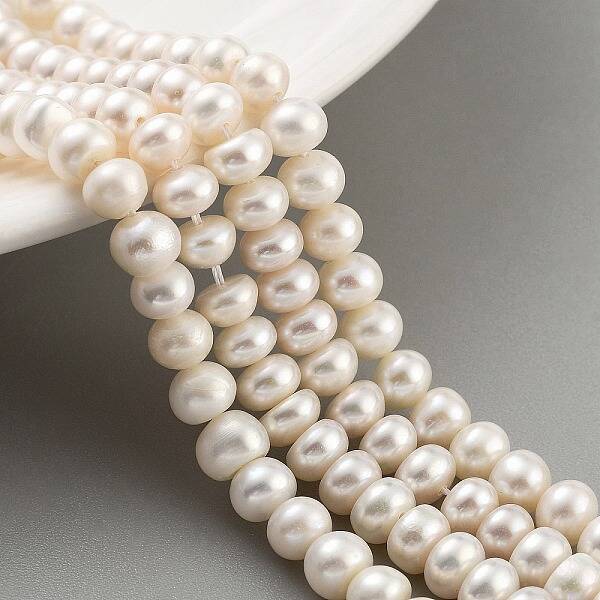 Natural Cultured Freshwater Pearl Beads Strands