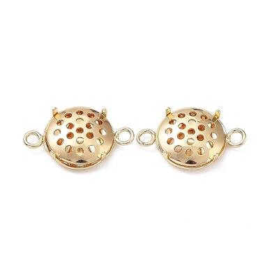 Brass Cabochon Connector Settings