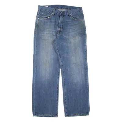 LACOSTE Mens Jeans Blue Relaxed Straight W31 L28