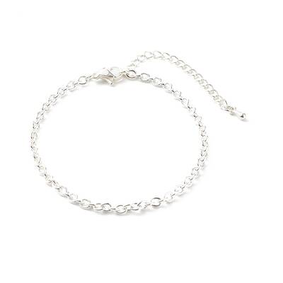 304 Stainless Steel Cable Chains Bracelets