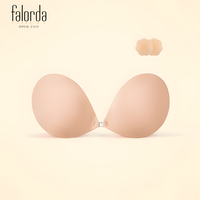 Falorda Fabric Adhesive Bra, Underwear, Minimalist, Comfort, Dress Strapless Bra Womenswear Accessories, Strapless Sticky Inv...