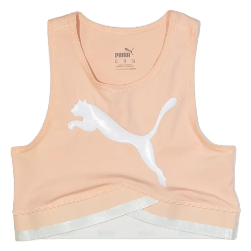 PUMA Womens Sports Vest Pink Sleeveless XS