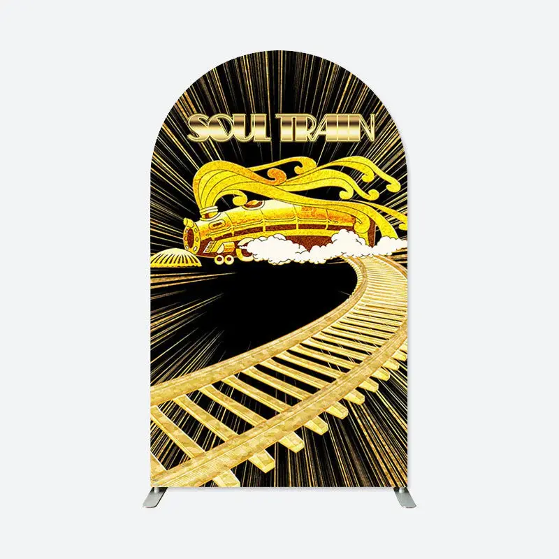 Aperturee Soul Train Dance Party Double Sided Arch Backdrop | Diy Arch Backdrop Cover | Diy Chiara Backdrop Cover | Chiara Wa...
