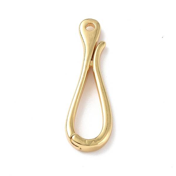Rack Plating Brass Hook Clasps