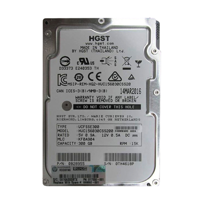 869892-001 HP 300GB 12Gb/s SAS 15000 2.5-inch 128MB Hard Drive