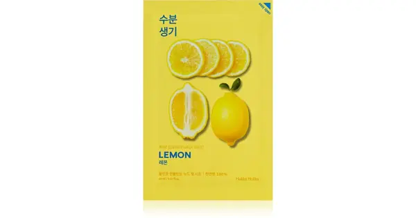 Holika Holika Pure Essence Lemon Sheet Mask 23 g