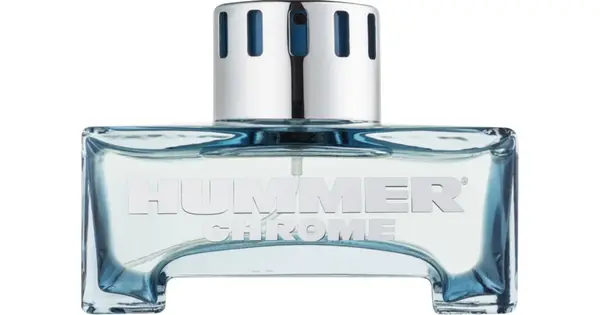 Hummer Chrome Cologne for Men - Eau de Toilette Spray 4.2 oz