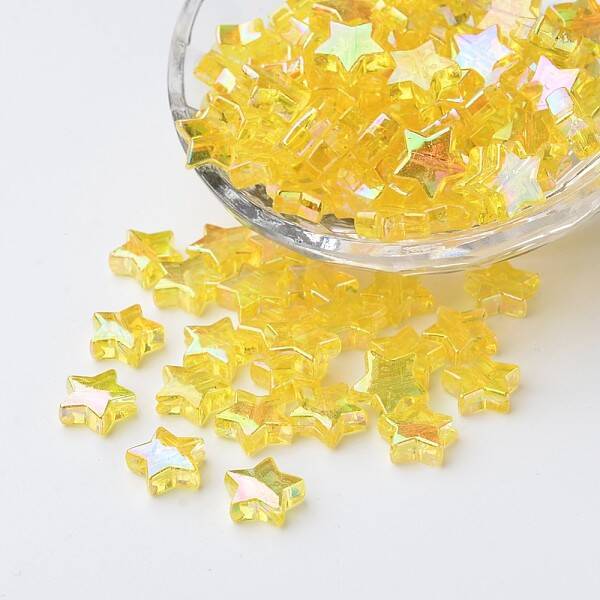 Eco-Friendly Transparent Acrylic Beads
