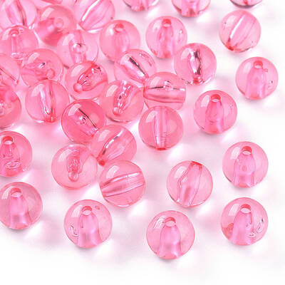 Transparent Acrylic Beads