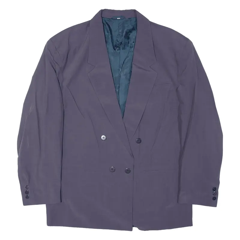 SECRET PLACES Blazer Jacket Purple 90s Womens L