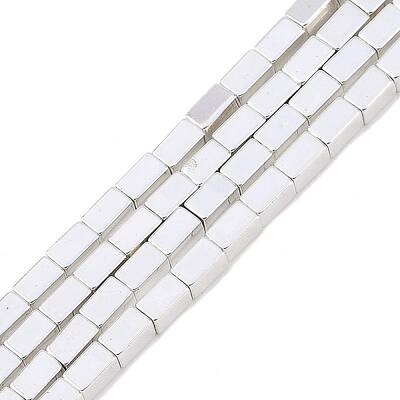 Electroplated Synthetic Non-magnetic Hematite Beads Strands