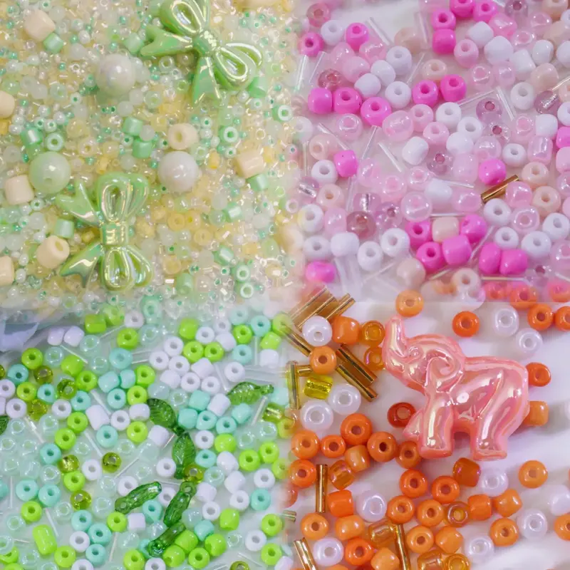 2mm-4mm Mix Seed Beads and Accessory -High quality mini beads - Shine Shine DIY