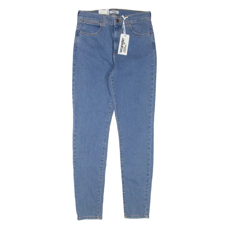 WRANGLER Womens Jeans Blue Regular Skinny W29 L32