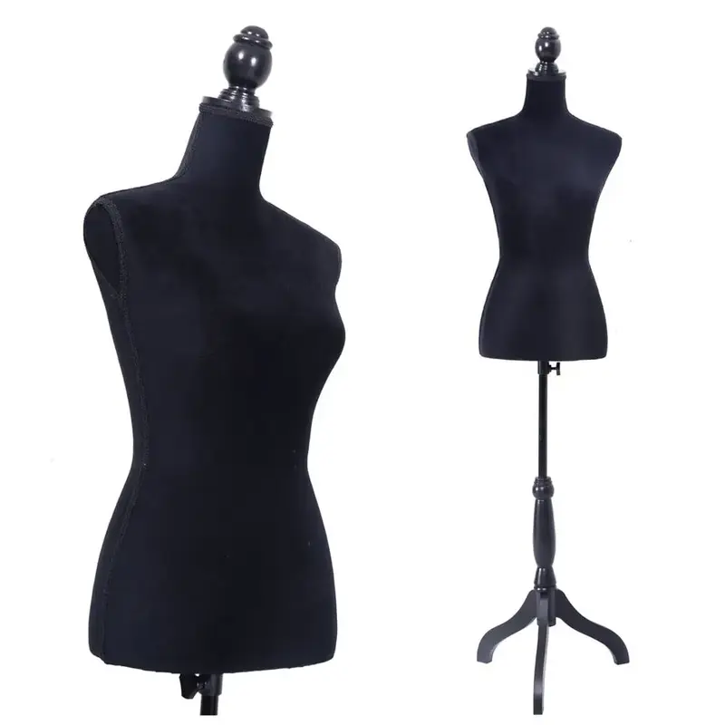 Mannequin Body, Female Dress Form Manikin Body Torso 50-67Inch Height Adjustable, Woman Body Torso Clothing Display Manikin w...