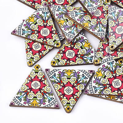 Printed Basswood Pendants
