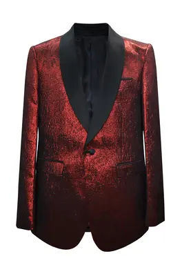 Paisley-500 Red - Mens Wholesale Blazers