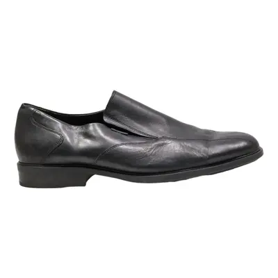 MEPHISTO Loafer Shoes Black Leather Mens UK 11.5