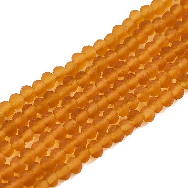 Transparent Glass Beads Strands