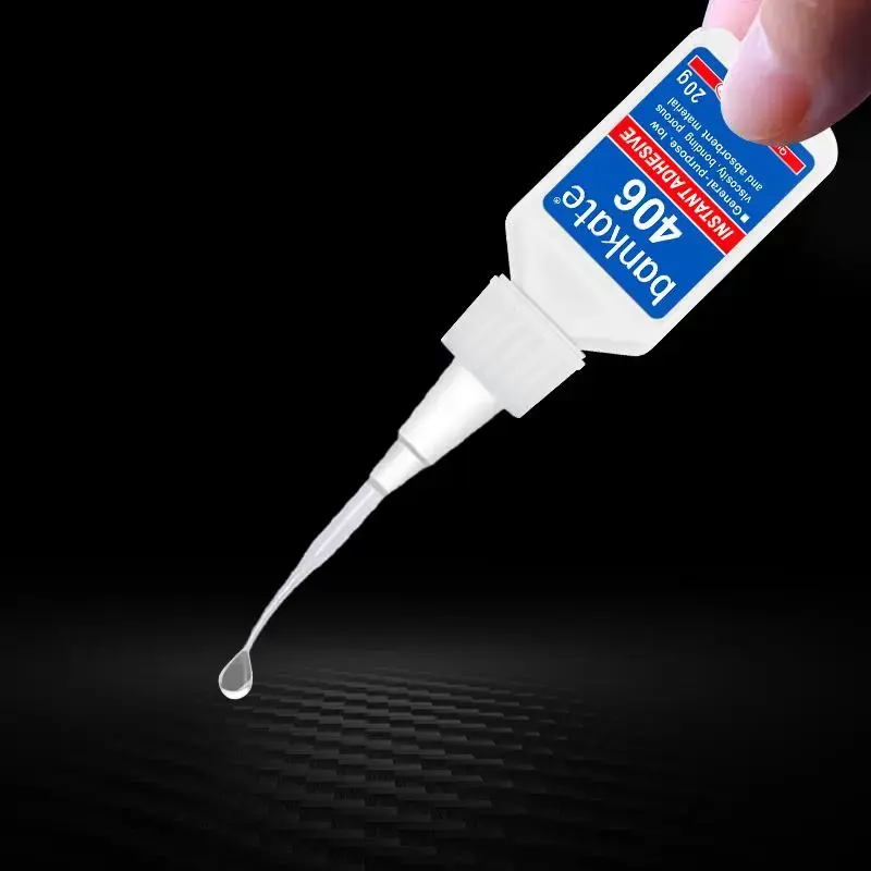 20g 406 Super Glue, Quick-drying Adhesive For Plastics, Wood, Metals, Ceramics, Rubber, DIY Grade Cyanoacrylate Strong Solder...