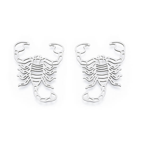 201 Stainless Steel Filigree Joiners