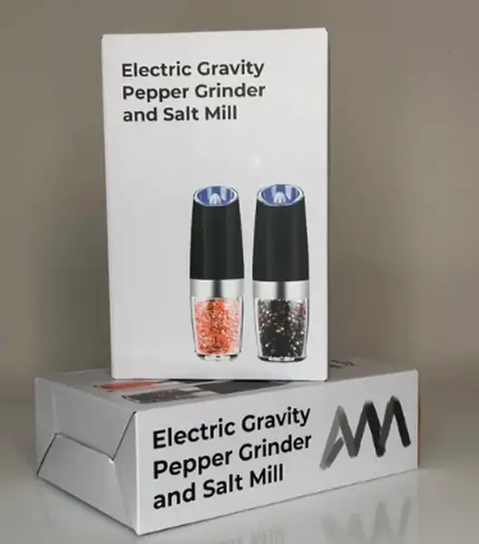 Electric Pepper and Salt Grinder, Kitchen Ware with Adjustable Coarseness, Kitchen Essentials for Cooking & Seasoning, Kitche...