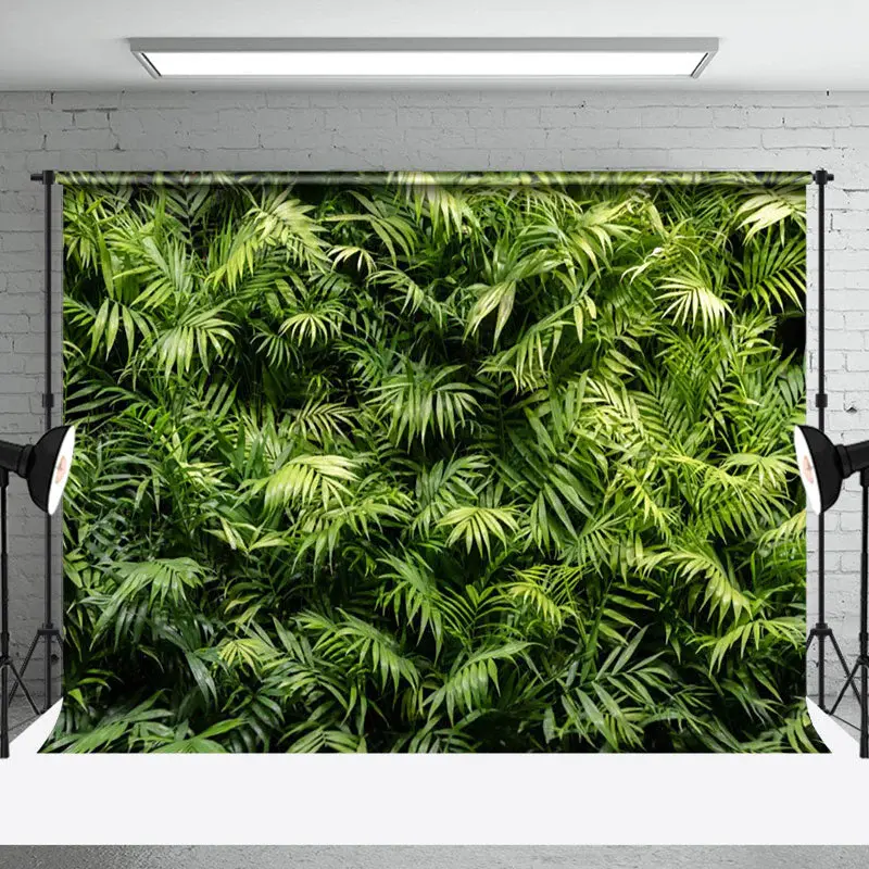 Forest Leaf Themed Wedding Photography Backdrop - Aperturee