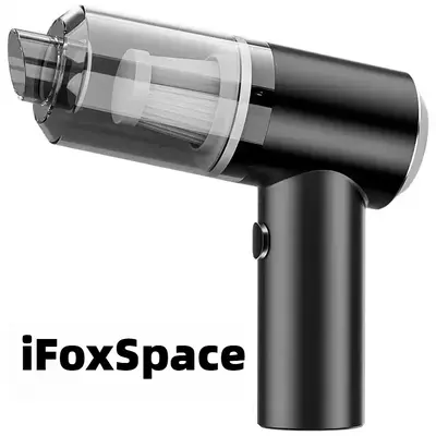 iFoxSpace Handheld Car Vacuum Cleaner 9000Pa with LED Light, 120W High Power, Lightweight Design for Car, Home, Office Desk &...