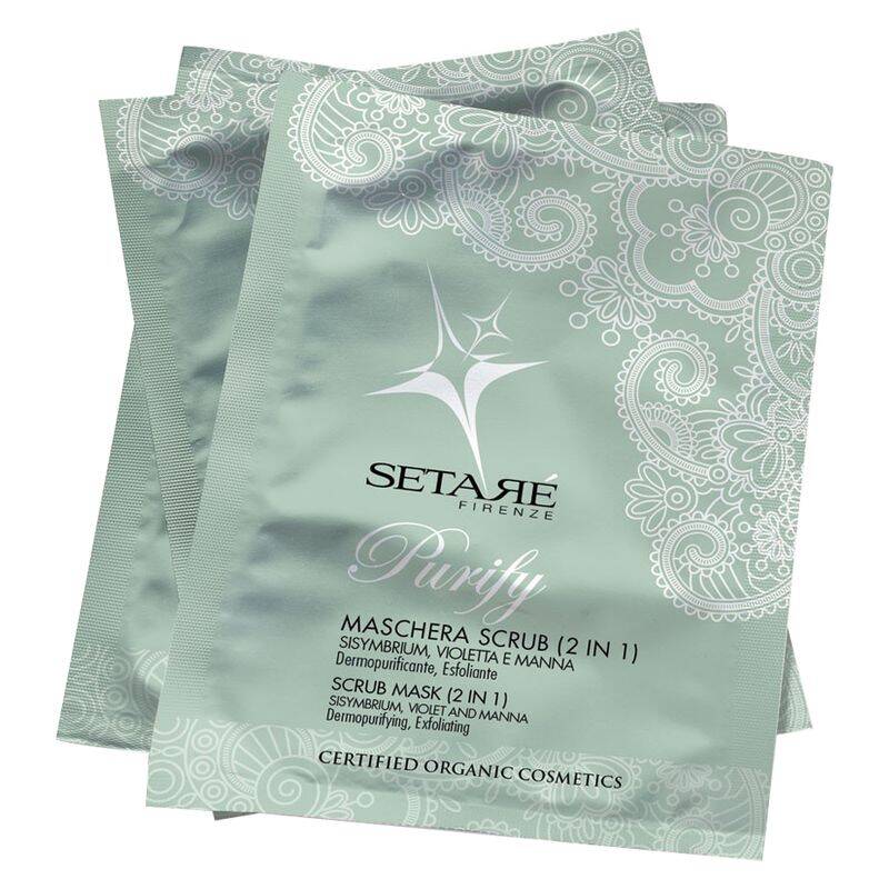 Setarè Purify Scrub Mask 2 In 1 15 Ml