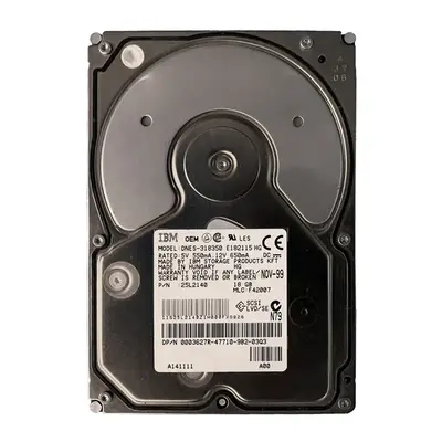 3627R Dell 18GB SCSI 7200 3.5-Inch 2MB Hard Drive