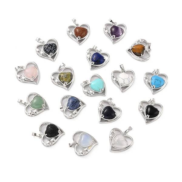 Natural & Synthetic Gemstone Pendants