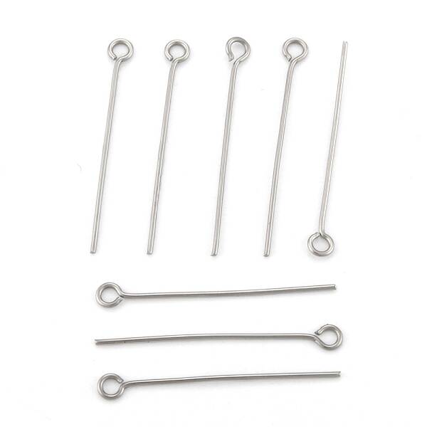 Tarnish Resistant 304 Stainless Steel Eye Pin