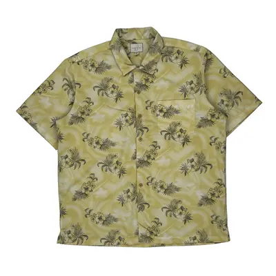 Trader Bay Hawaiian Shirt - XL Beige Cotton