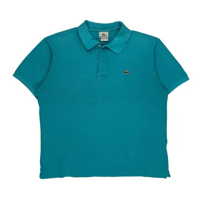 Lacoste Polo Shirt - Large Blue Cotton | Size: large