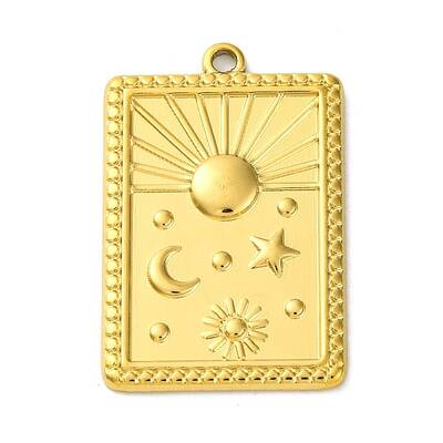 Ion Plating(IP) 304 Stainless Steel Pendants