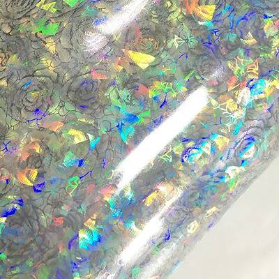 Iridescent Laser PVC Fabric