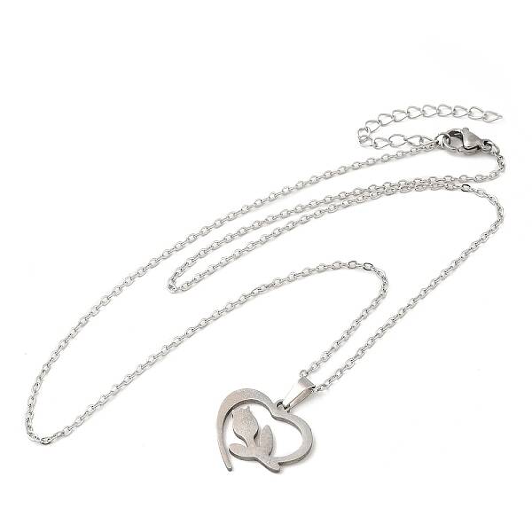 Non-Tarnish 306 Stainless Steel Pendant Necklace for Women