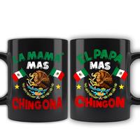 Custom El Papa Mas Chingon Del Mundo Coffee Mug, Regalos Para El Día Del Padre For Mexican Spanish Dad Tea Cup, Father's Day...