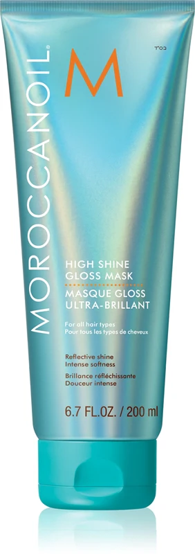 Moroccanoil High Shine Gloss Mask maschera nourishing for smooth and shiny hair with argan oil 200 ml