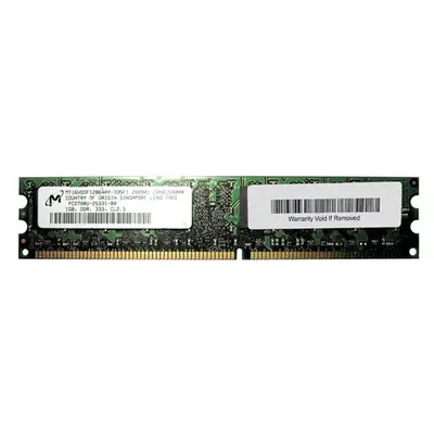 MT16VDDF12864AY-335F1 Micron 1GB DDR-333MHz UDIMM 2Rx8 CL2.5 Memory