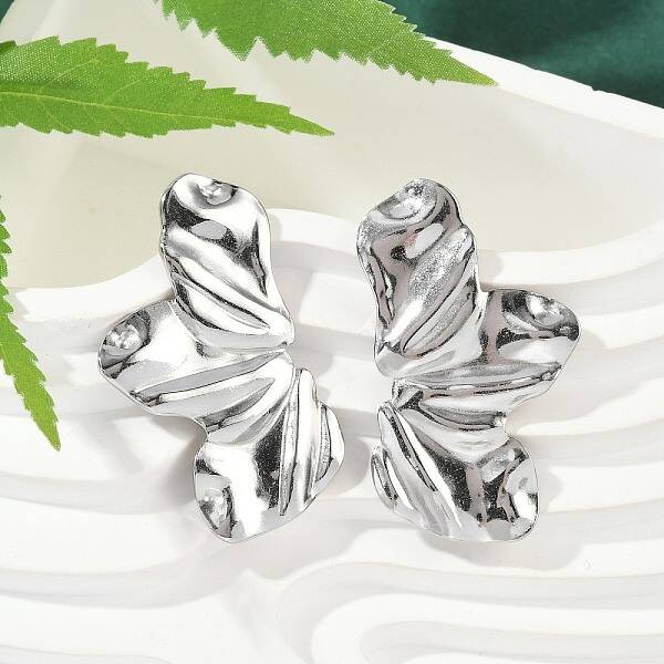 Non-Tarnish 304 Stainless Steel Stud Earrings for Women