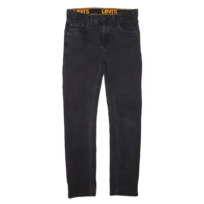 LEVI'S 510 Jeans Grey Denim Regular Skinny Boys W28 L27