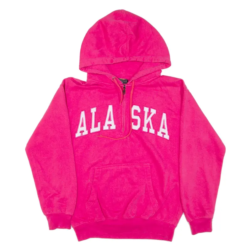 PRAIRIE MOUNTAIN Alaska Womens Pink Hoodie USA M