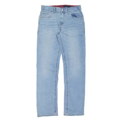 LEVI'S Boys Jeans Blue Regular Straight Stone Wash W28 L30