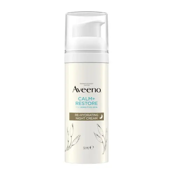 Aveeno Calm+ Restore Rehydrating Night Cream 50 ml