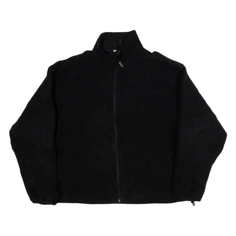 WOOLRICH Mens Fleece Jacket Black XL